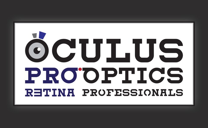 Oculus Pro Optics logo presentation